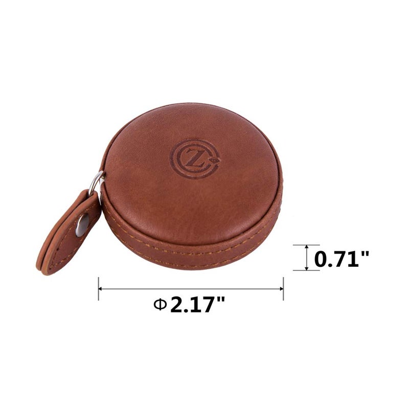 Z_جوده وثقه Sewing Tape Measure, Medical Body Cloth Tailor Craft Dieting Measuring Tape, 60 Inch/1.5M Dual Sided Retractable Ruler with Push Button Round - Image 3
